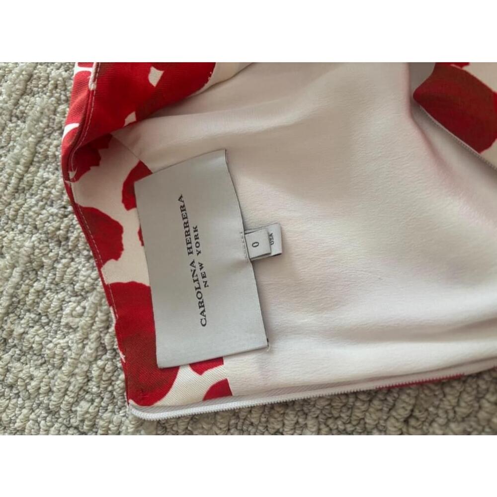 Carolina Herrera Sheath Waist Dress Sz 0 - Picture 3 of 7